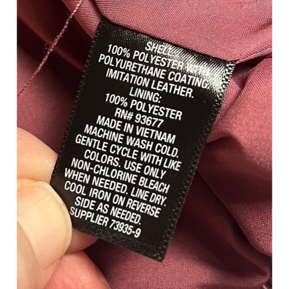 NWT-Worthington Womens Faux Croc Leather Bomber Jacket & mini Skirt Set Pink - Picture 10 of 16